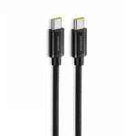 کابل سوپر فست شارژ Type-C باسئوس مدل DYNAMIC 4-100W-1M - مشکی, 6 ماه گارانتی شرکتی