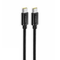 کابل سوپر فست شارژ Type-C باسئوس مدل DYNAMIC 4-100W-1M - مشکی, 6 ماه گارانتی شرکتی