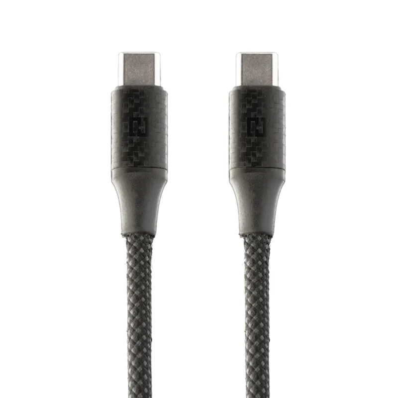 کابل شارژ 100 وات USB-C به USB-C هیمی مدل Fusion O - مشکی, ۱۸ ماه گارانتی شرکتی