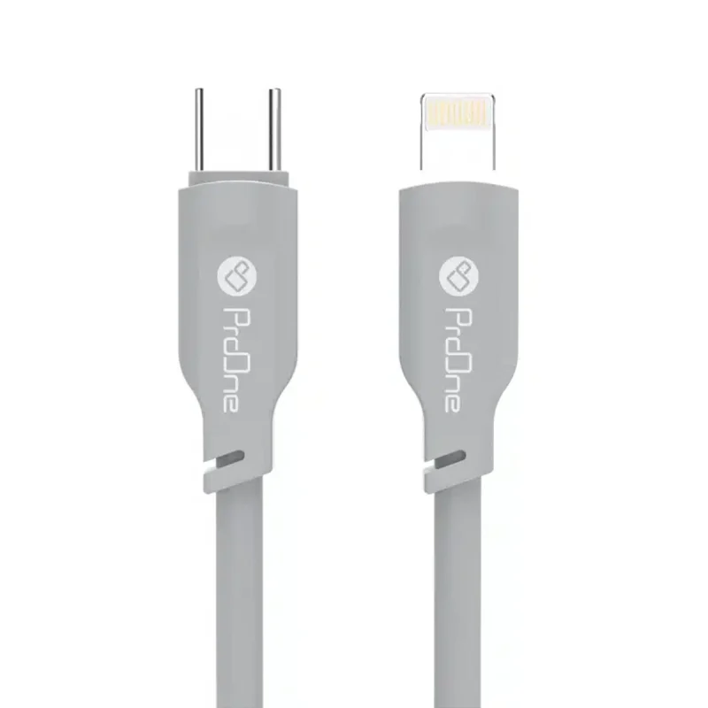 کابل شارژ 27 وات Lightning به Type-C پرووان مدل PCC143 2