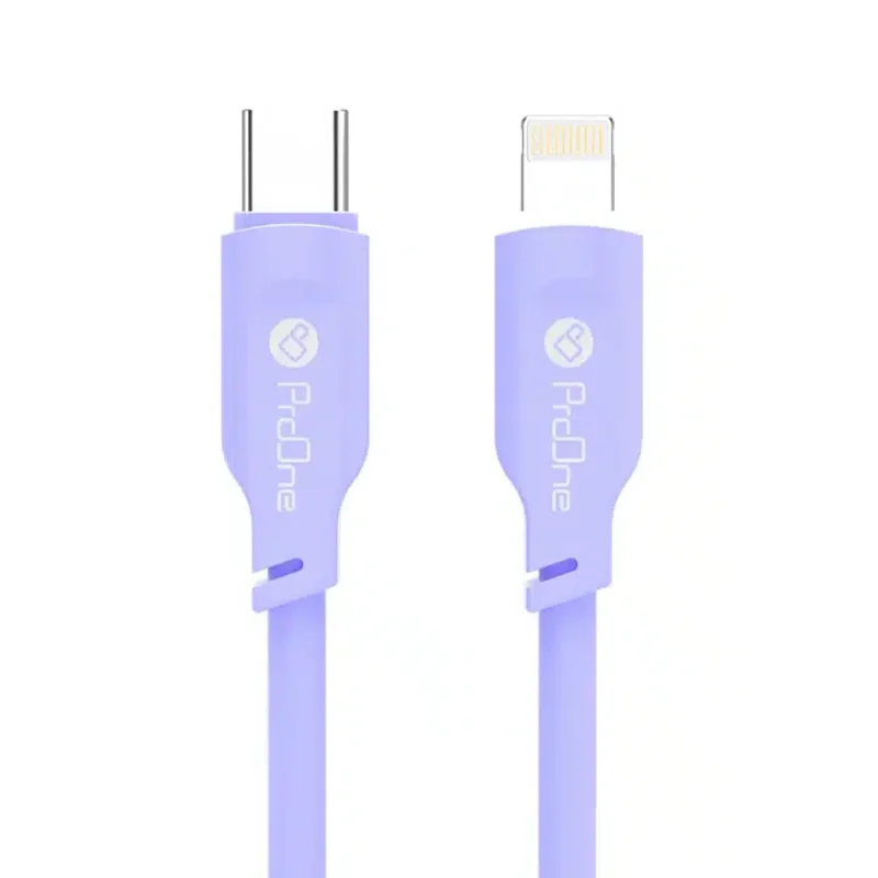کابل شارژ 27 وات Lightning به Type-C پرووان مدل PCC143 3
