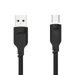 کابل شارژ USB-A به Type-C پرووان مدل PCC144 - مشکی, ۱۲ ماه گارانتی شرکتی