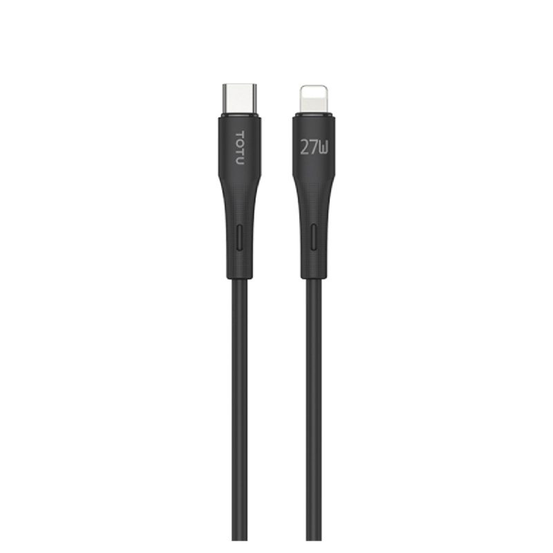 کابل شارژ USB-C به Lightning توتو مدل BPD-013 - سفید, 6 ماه گارانتی شرکتی