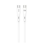کابل شارژ USB-C به USB-C توتو مدل BT-022 1M - مشکی, 6 ماه گارانتی شرکتی