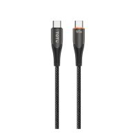 کابل شارژ USB-C به USB-C توتو مدل CB-17-CC - سفید, 6 ماه گارانتی شرکتی
