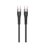 کابل شارژ USB-C به USB-C توتو مدل CB-2-CC - سفید, 6 ماه گارانتی شرکتی