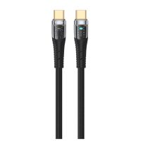 کابل شارژ USB-C به USB-C توتو مدل CB-8-CC - مشکی, 6 ماه گارانتی شرکتی