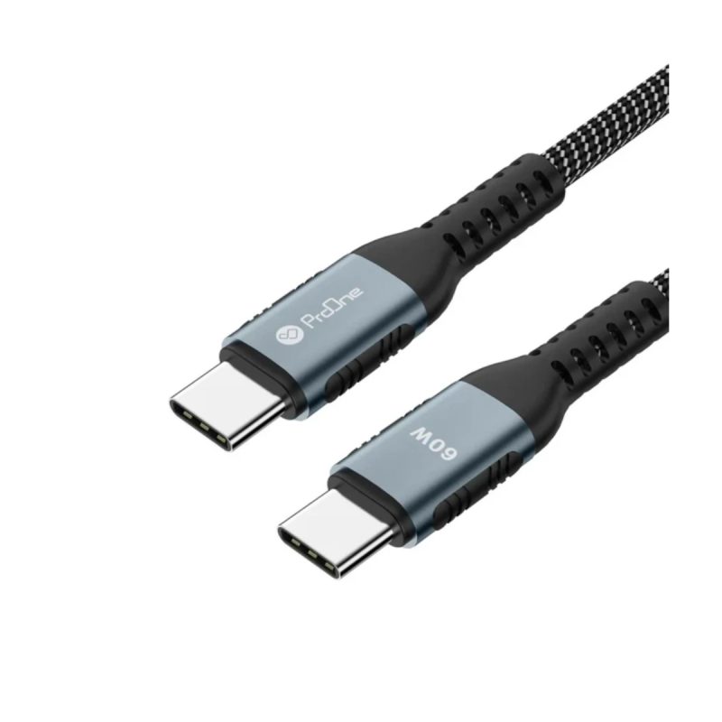 کابل شارژ USB-C به USB-C پرووان مدل PCC104 2