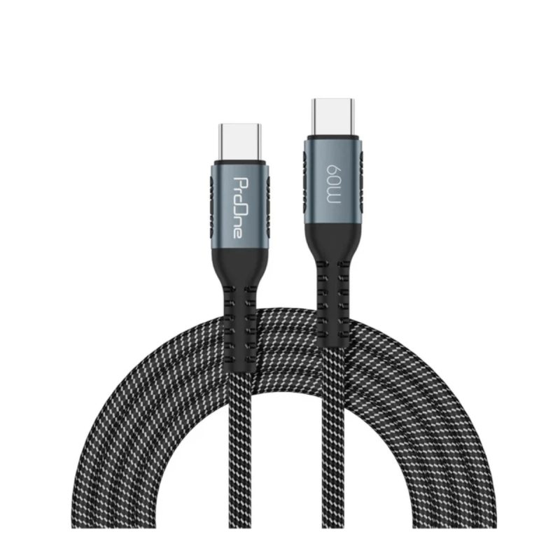 کابل شارژ USB-C به USB-C پرووان مدل PCC104 4