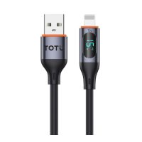 کابل شارژ USB به Lightning توتو مدل CB-7-L-B - مشکی, 6 ماه گارانتی شرکتی
