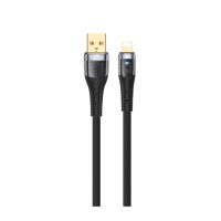 کابل شارژ USB به litening توتو مدل CB-8-L - مشکی, 6 ماه گارانتی شرکتی