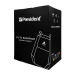 کوله پشتی ضد ضربه President مخصوص PS5 Slim آبی روشن 4
