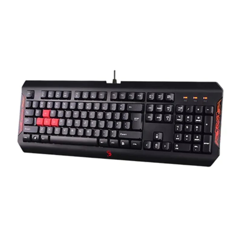 کیبورد باسیم ای فورتک مدل BLOODY Q100 3