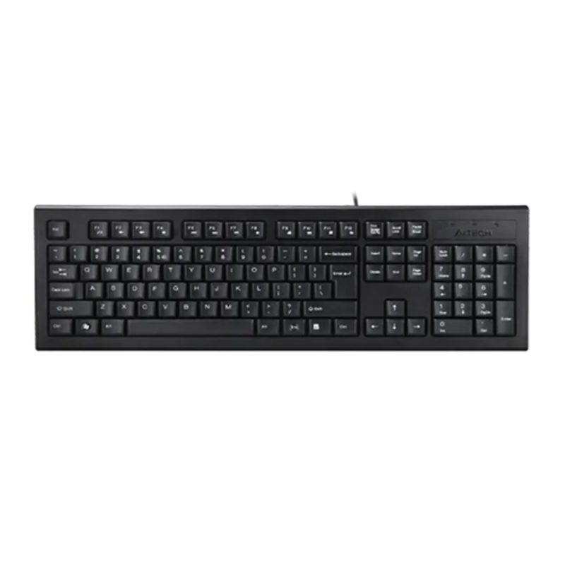 کیبورد باسیم ای فورتک مدل KR-85 - مشکی, 18 ماه گارانتی نوترونیک