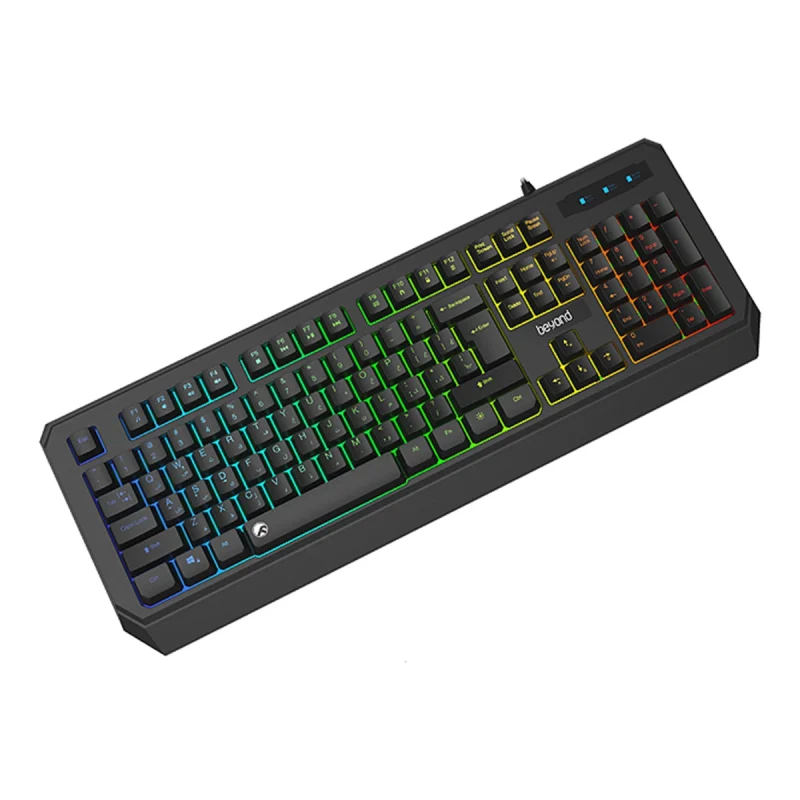 کیبورد باسیم بیاند مدل BK-7140RGB 3