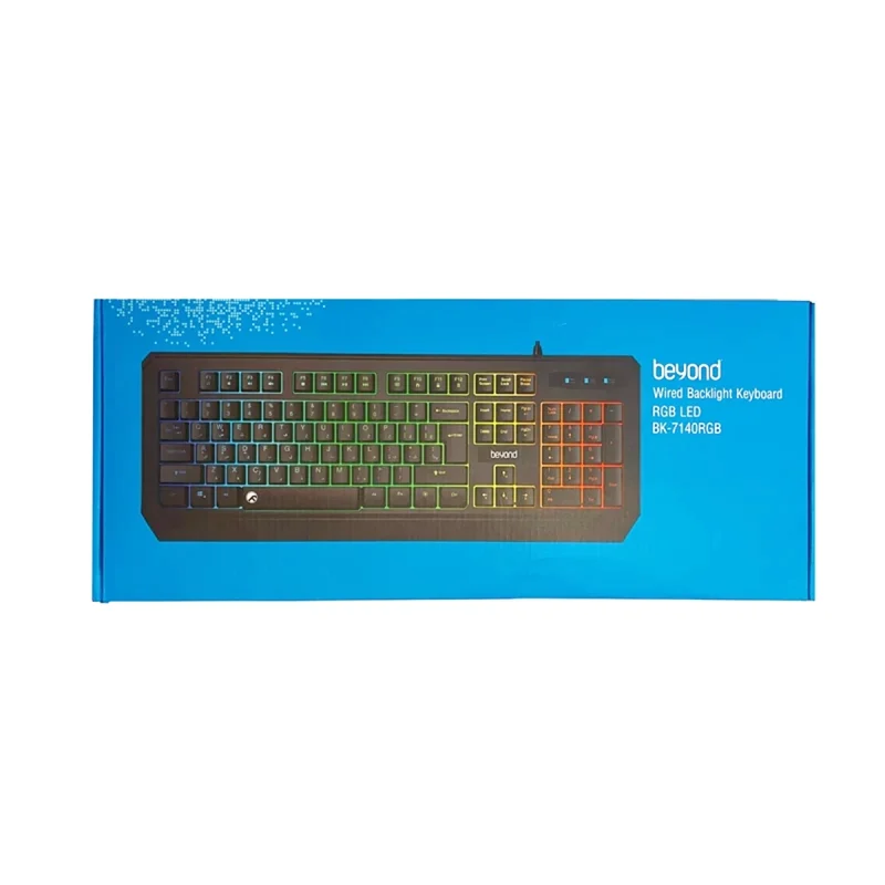 کیبورد باسیم بیاند مدل BK-7140RGB 5