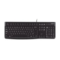 کیبورد باسیم لاجیتک مدل K120 - مشکی, 18 ماه گارانتی اصلی