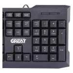 کیبورد باسیم گریت مدل GR-1010 3