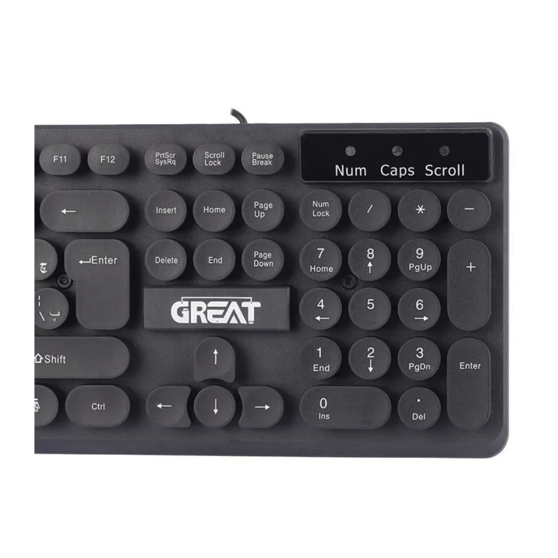 کیبورد باسیم گریت مدل GR-1030 2