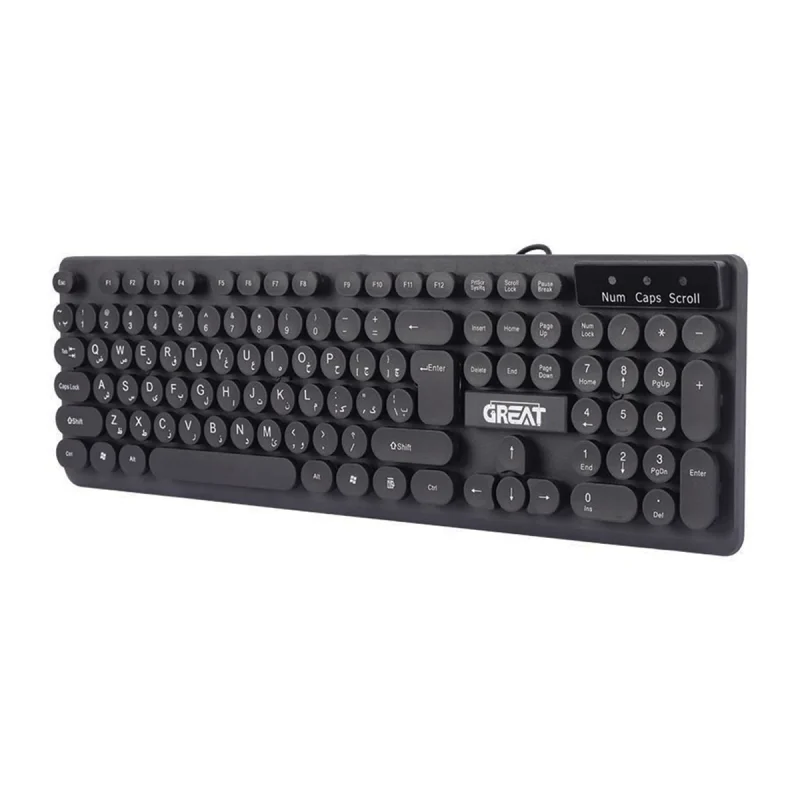 کیبورد باسیم گریت مدل GR-1030 3