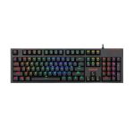 کیبورد باسیم گیمینگ ردراگون مدل K592 Pro RGB - مشکی