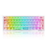 کیبورد باسیم گیمینگ ردراگون مدل K617CT White RGB 3