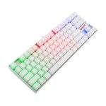 کیبورد باسیم گیمینگ ردراگون مدل KUMARA K552 RGB White 3