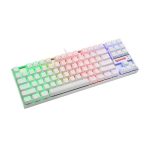 کیبورد باسیم گیمینگ ردراگون مدل KUMARA K552 RGB White 4