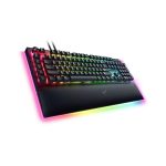 کیبورد باسیم گیمینگ ریزر مدل BlackWidow V4 Pro Green SW 2