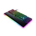 کیبورد باسیم گیمینگ ریزر مدل BlackWidow V4 Pro Green SW 3