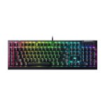 کیبورد باسیم گیمینگ ریزر مدل BlackWidow V4 X Green SW - مشکی, گارانتی شرکتی