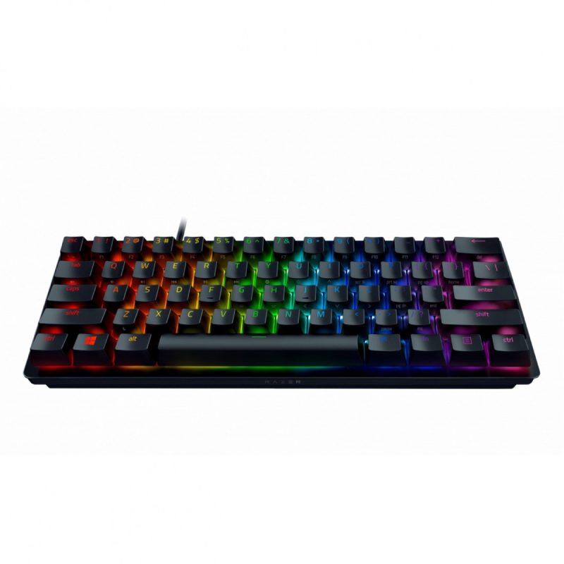 کیبورد باسیم گیمینگ ریزر مدل HUNTSMAN Mini Purple SW 2