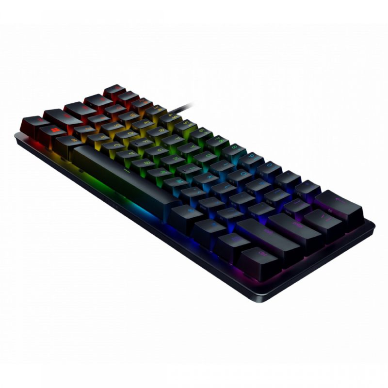 کیبورد باسیم گیمینگ ریزر مدل HUNTSMAN Mini Purple SW 3