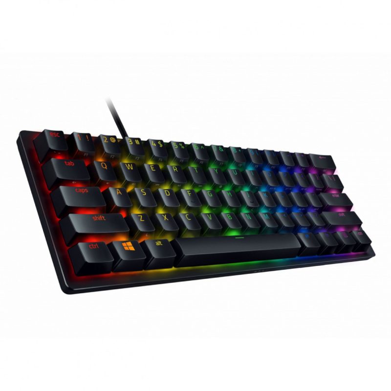 کیبورد باسیم گیمینگ ریزر مدل HUNTSMAN Mini Purple SW 4