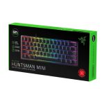 کیبورد باسیم گیمینگ ریزر مدل HUNTSMAN Mini Red SW 4