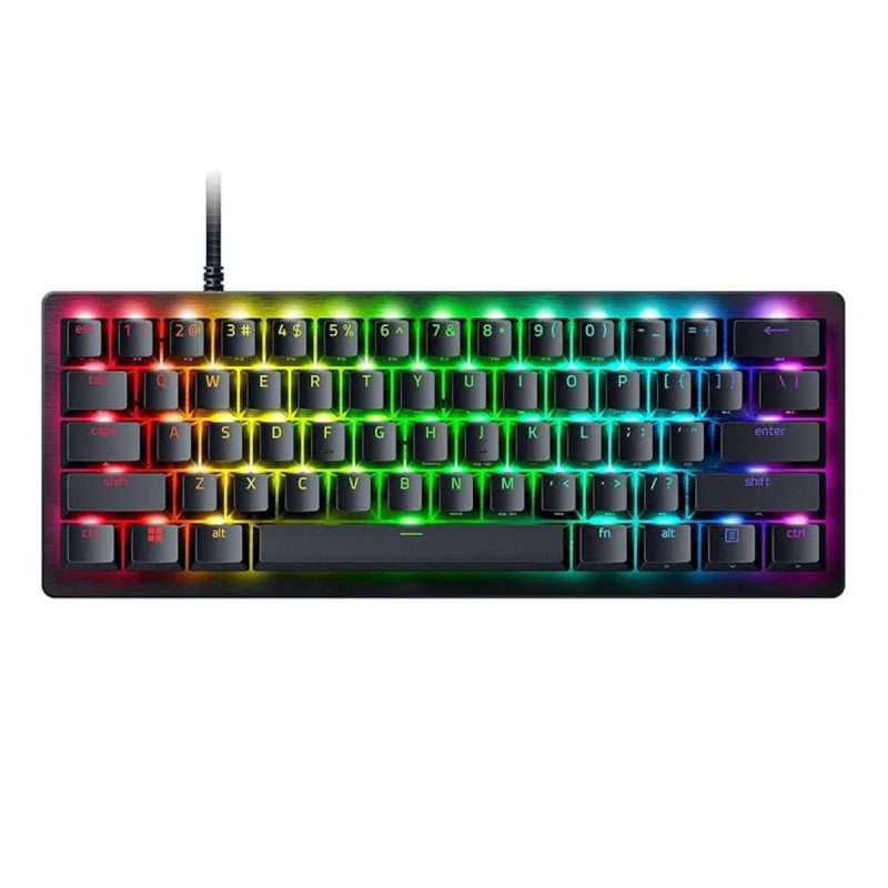 کیبورد باسیم گیمینگ ریزر مدل HUNTSMAN V3 PRO MINI - مشکی, گارانتی شرکتی