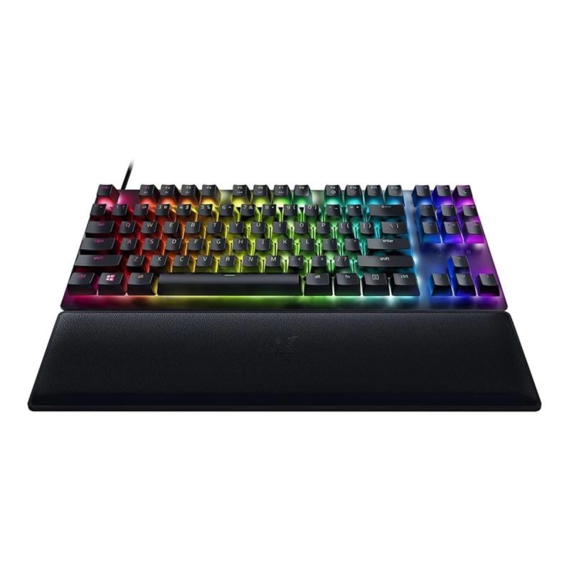 کیبورد باسیم گیمینگ ریزر مدل Huntsman V2 Tenkeyless Purple SW 3