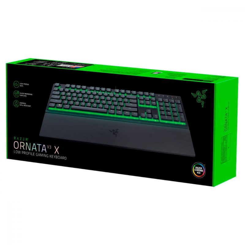 کیبورد باسیم گیمینگ ریزر مدل ORNATA V3 X 5