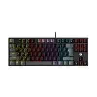 کیبورد باسیم گیمینگ فنتک مدل ATOM87 MK876V2 - خاکستری, 18 ماه گارانتی داده پرداز رایانه متین