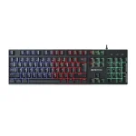 کیبورد باسیم گیمینگ فنتک مدل FIGHTER III K614L - مشکی, 18 ماه گارانتی داده پرداز رایانه متین