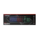 کیبورد باسیم گیمینگ فنتک مدل FIGHTER III K614L 4