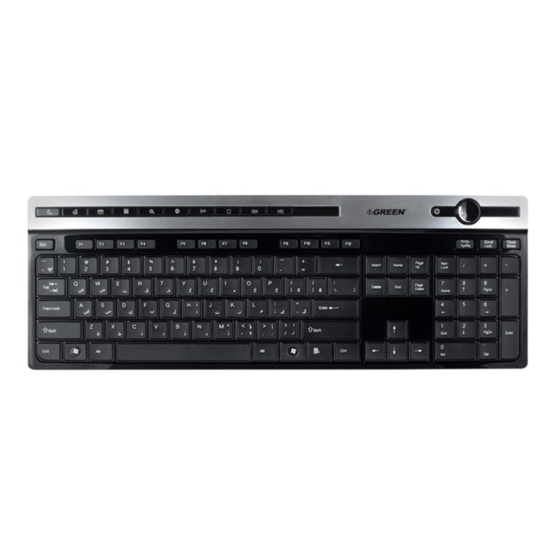 کیبورد باسیم گیمینگ گرین مدل GK503 - مشکی, گارانتی گرین کیبورد باسیم گیمینگ گرین مدل GK503 - مشکی, گارانتی گرین