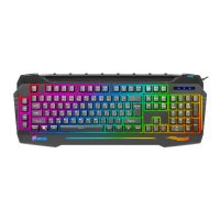 کیبورد باسیم گیمینگ گرین مدل GK702-RGB - مشکی, گارانتی گرین