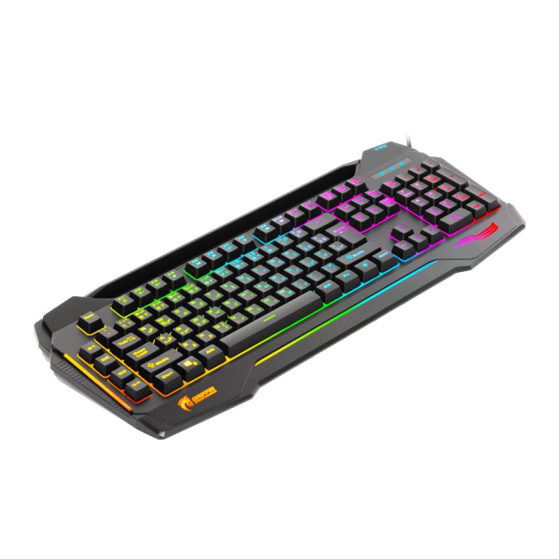کیبورد باسیم گیمینگ گرین مدل GK702-RGB 3