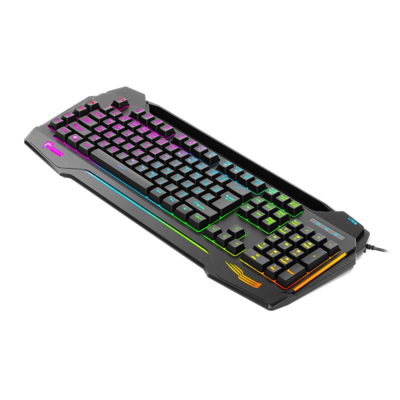 کیبورد باسیم گیمینگ گرین مدل GK702-RGB 4