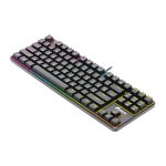 کیبورد باسیم گیمینگ گرین مدل GK801-RGB 3