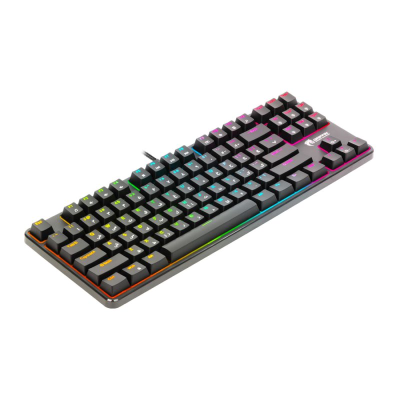 کیبورد باسیم گیمینگ گرین مدل GK801-RGB 5