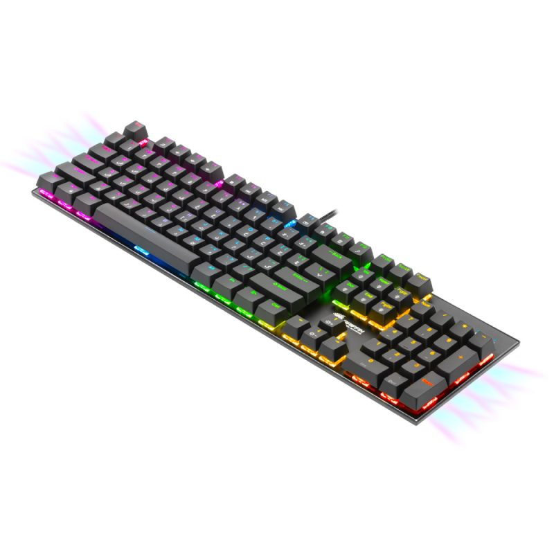 کیبورد باسیم گیمینگ گرین مدل GK802-RGB 3
