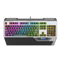 کیبورد باسیم گیمینگ گرین مدل GK803-RGB - مشکی, گارانتی گرین