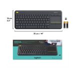 کیبورد بی سیم لاجیتک مدل K400 Plus 2